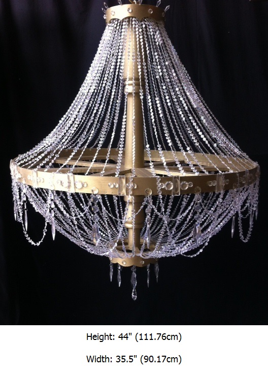 Theatrical Chandelier Celtic Prop Hire